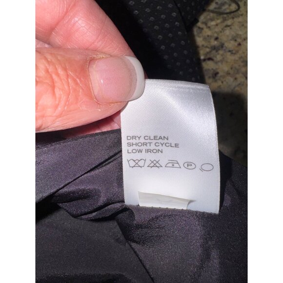 NWT Etcetera Designer Classic Black White Polka Dot Blazer Jacket Office Siren - Picture 11 of 16